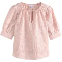 Next Bluse lyserød / hvid