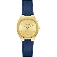 GUESS Analogt ur 'Eve' navy / guld