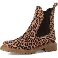 Tamaris Chelsea Boots brun / mokka / sort