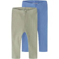 TWO SOON Leggings blå / khaki