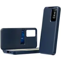 Mtp Products Samsung Galaxy S26 Ultra Smart Clear View Flip etui med kortplads - Safir