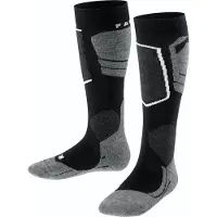 Falke SK4, skistrømper, børn, sort
