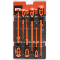Bahco Set Of 6 Ph1ph2 Slotted And Phillips Screwdrivers With Rubber 3-6.5 Mm Håndtag