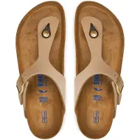 Birkenstock Klipklappere 'Gizeh' sand