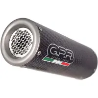 Gpr Exhaust Systems M3 Poppy Mv Agusta F3 800 21-23 Ref:e5.mv.14.cat.m3.pp Stainless Steel Homologeret Slip On Lyddæmper