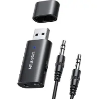 UGREEN Belaidis Bluetooth 5.1 garso siųstuvas - imtuvas su AUX 3.5mm lizdu