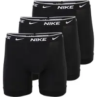 Nike Boxershorts Essential Cotton Stretch 3-pak - Sort, størrelse X-Large