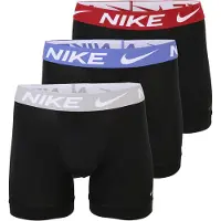 Nike Underwear Boksershorts lysegrå / mørkerød / sort / hvid
