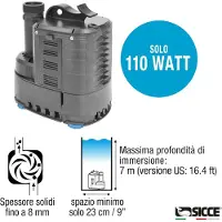 Cepex 76705 Ultra 9000 8.500l/h 230vac 50hz 10m Vandoverførselspumpe