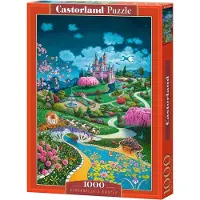 Castorland 1000 brikkers puslespil Askepots slot