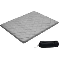 Vevor japansk tatamimåtte, foldbar japansk tatamimadras i queen size, futonmadras med opbevaringspose og fastgørelse, 9-lags gulvmåtte til soveplads, kollegieværelse, meditation, yoga, 2032 x 1524 x 6