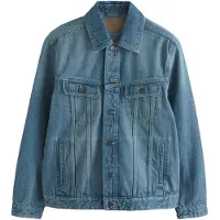 Next Overgangsjakke blue denim
