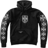 West Coast Choppers Dominator Sweatshirt Med Lynlås