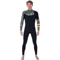 Hurley Plus Printed 3/2 Mm Langærmet Neopren-dragt Med Brystlynlås