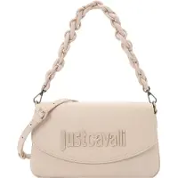 Just cavalli Skuldertaske creme