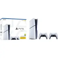 Sony Interactive Entertainment PS719022602 spillekonsol 1 TB Wi-Fi Sort, Hvid