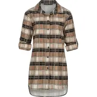 Cloud5ive Bluse camel / lysebeige / choko