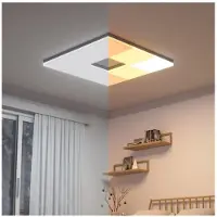 Nanoleaf Skylight Expansion Pack - Loftslyspanel - LED - 300 x 300 mm - 16 W - RGB/varmt til køligt hvidt lys - 2700-6500 K - kvadrat