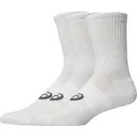 Asics Sokker Crew 3-pak - Hvid, størrelse M/39