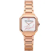 Karl Lagerfeld Square Classics 28mm 5atm Quartz/analogical Dameur