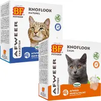 Biofood BF Petfood Tabletter med hvidløg Naturel til katte