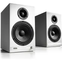 Audioengine HD6, 2.0 kanaler, Kabel & trådløs, 50 W, 50 - 22000 Hz, Hvid