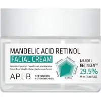 APLB Mandelsyre Retinol Ansigtscreme | MANDEL RETIN CEN 29,5% 1,86 FL.OZ/Koreansk hudpleje Acnepleje Exfoliant Rynkepleje Moisturize Revitalize f
