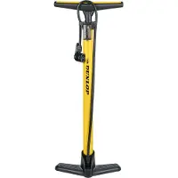 Dunlop værksteds-/cykelpumpe 174 psi (12 bar) gul