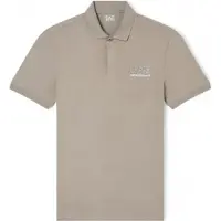 EA7 EA7til mænd. 7M001311_AF10373 Visibility polo shirt beige (S), Casual, Bomuld, Korte ærmer