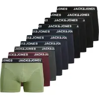 Jack & Jones Boksershorts navy / antracit / khaki / vinrød / sort