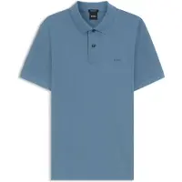 BOSS Pallas poloshirt i bomuldspiqué med broderet logo