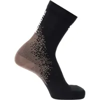Salomon - Trail running tøj - Socks Grvl Crew Iron Vanilla Ice Sa til Unisex - Størrelse 36-38 - Sort