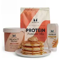 Myprotein Pancake Bundle - Raspberry - Peanut Butter, Smooth - Chocolate