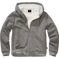 Brandit Teddylining Sweatshirt Med Lynlås