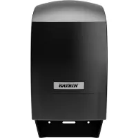 Katrin Dispenser Toiletpapir System L17.2xB15.2xH31.2cm Plast Sort til 2 ruller,1 stk