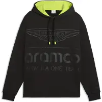 Puma x ASTON MARTIN ARAMCO F1 TEAM Relaxed Hoodie Men, Motorsport, Black, L
