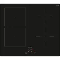 Siemens iQ500 ED61RBSB6E - Induktions kogeplade - 4 plader - Niche - bredde: 56 cm - dybde: 49 cm - rammeløs - sort