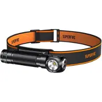 Superfire - Lommelygte - LED - 5-modus - total: 5 W - hvidt lys