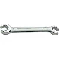 Bahco Double Ended Angled Fitting With Chrome Finish 10 Mmx11 Mm 150 Mm Fastnøgle