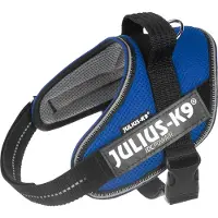 Julius-K9 K9 IDC POWAIR sele, Str.: Mini, blå, 49-67 cm