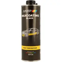 Motip sort rustbeskytter, voks 1000 ml.