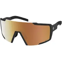 SCOTT - Solbriller - Shield Ls Black Amp Ls Gold Chrome S1-3 til Unisex - Sort