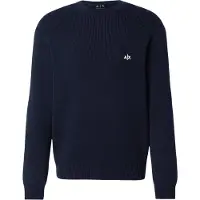 Armani Exchange A|X Armani Exchangetil mænd. XM002819AF12930UB101 Super Commercial Regular Fit-trøje sort (S), Casual, Bomuld, Lange ærmer