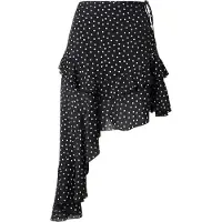 Topshop Nederdel 'MINNA' sort / hvid