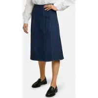 Liberte Essentiel Nederdel ' ASTA ' blue denim