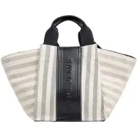 Pepe Jeans Pepe Jeanstil kvinder. PL0300138 Aria Niza hvid taske (OSFA), Sort, Casual, Polyester