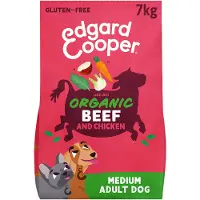 Edgard & Cooper Økologisk - Oksekød & Kylling - 7 kg