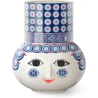 Bjørn Wiinblad Olga vase 20 cm Blå