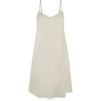Urban Classics Viscose Satin Slip ærmeløs Midikjole