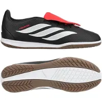 Adidas Predator Club Fold-over Tongue IN Immortal DNA - Sort/Hvid/Rød Børn - Indendørs (IC), størrelse 35
